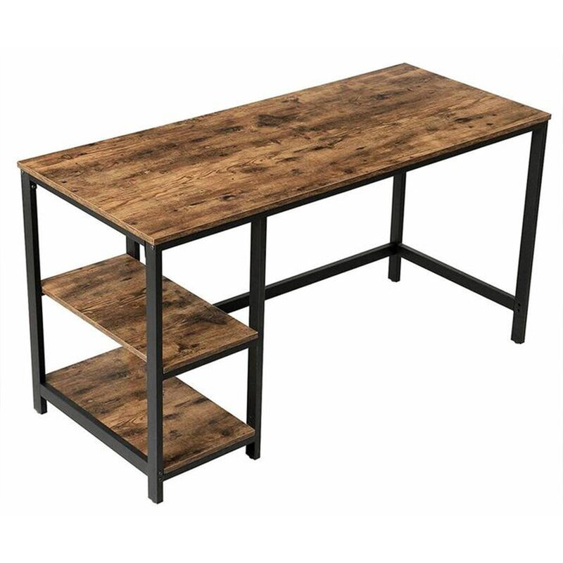 Modern Simple Wood Computer Desks Office Fourniture Shelves Learning Desk Top Computer