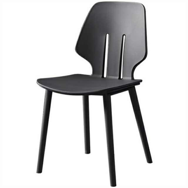 New Style Modern Dining Room Furniture Green Plastic Dining Chairs