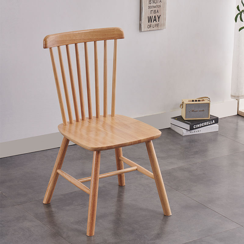 Modern Solid Wooden Simple Antique Design Cafe Hotel Salon Restaurant Party Event Kitchen Windsor Dining Chair