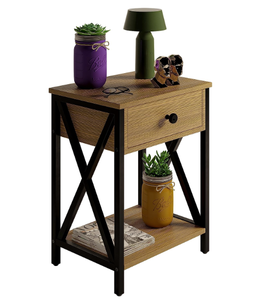 Floor Simple Bedroom Bedside Wooden Bedside Table Cheap Bedside Table Nightstand Modern