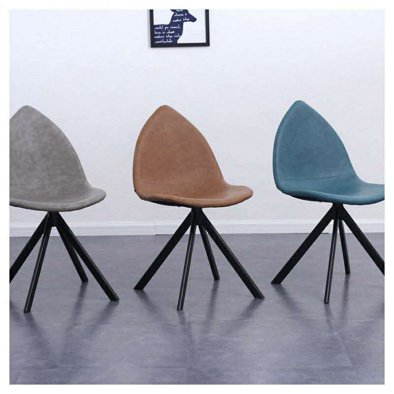  Modern Upholstered Dining Chairs Indoor Home Furniture Metal Frame Cream Velvet Dining Chair