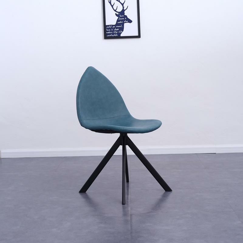  Modern Upholstered Dining Chairs Indoor Home Furniture Metal Frame Cream Velvet Dining Chair