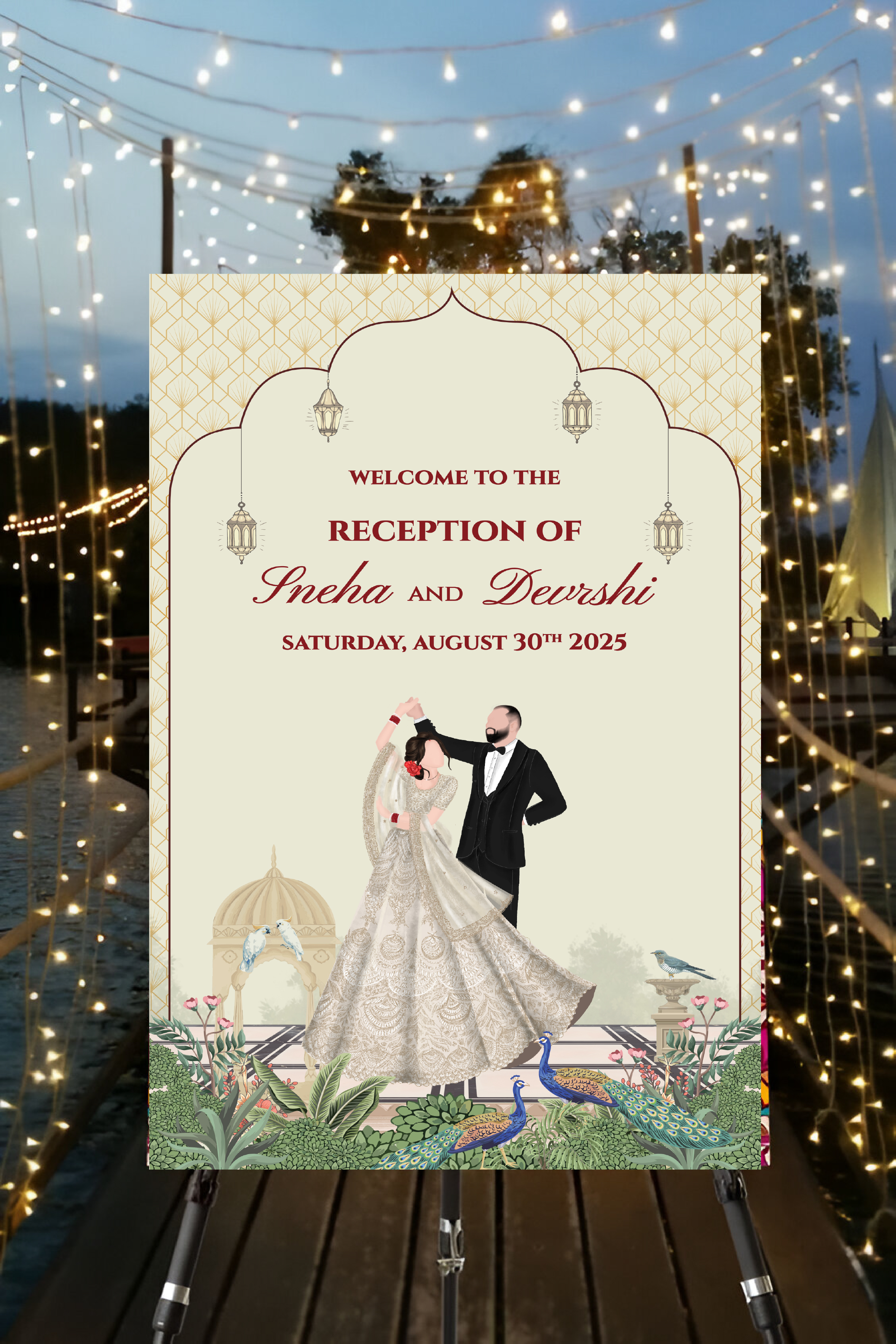 Mughal Garden Romance