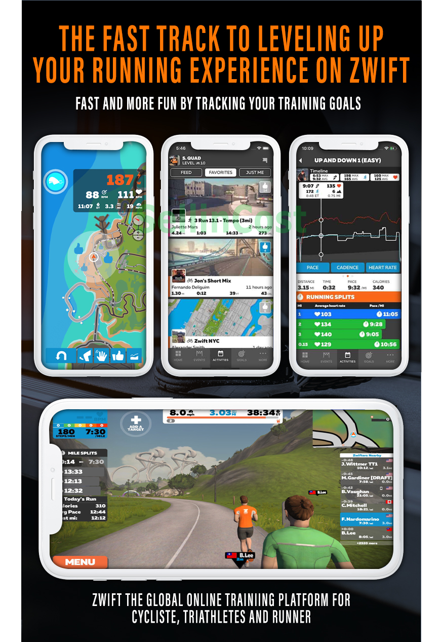Foldable Treadmill with Zwift Companion Apps & Bluetooth Speaker GTS2