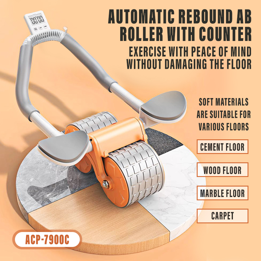 Ab Roller Elbow Support Ultra Wide Wheel Exercise ACP7900