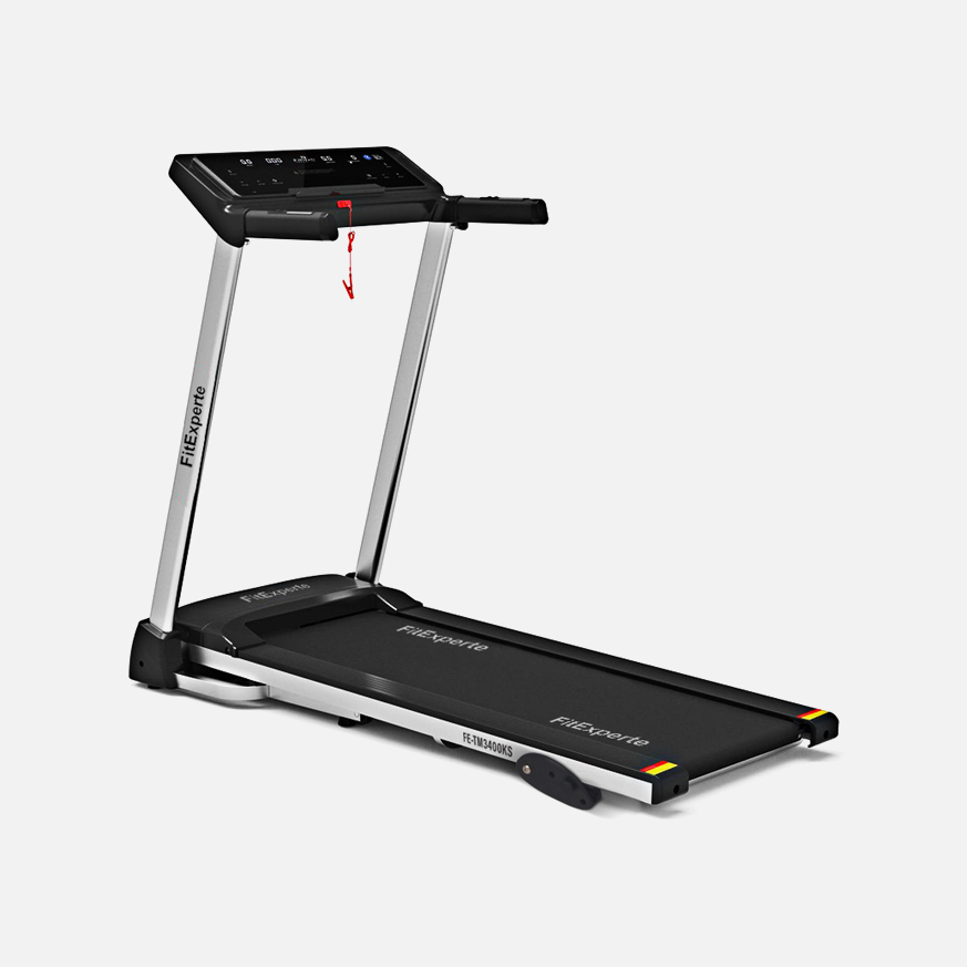 FitExperte Foldable Treadmill with FitShow Apps & Bluetooth Speaker TM3400KS