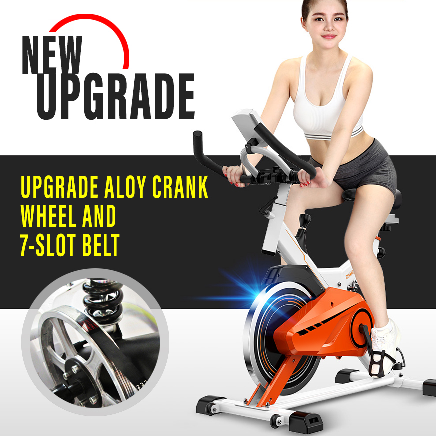 FitExperte USA SPEC Spinning Bicycle Full Wheel Cover Indoor Exercise SB6150A