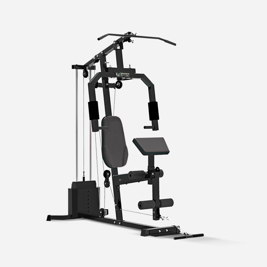 FitExperte Single Way Machine Fitness Workout Home Gym Station FE-HG1W6010