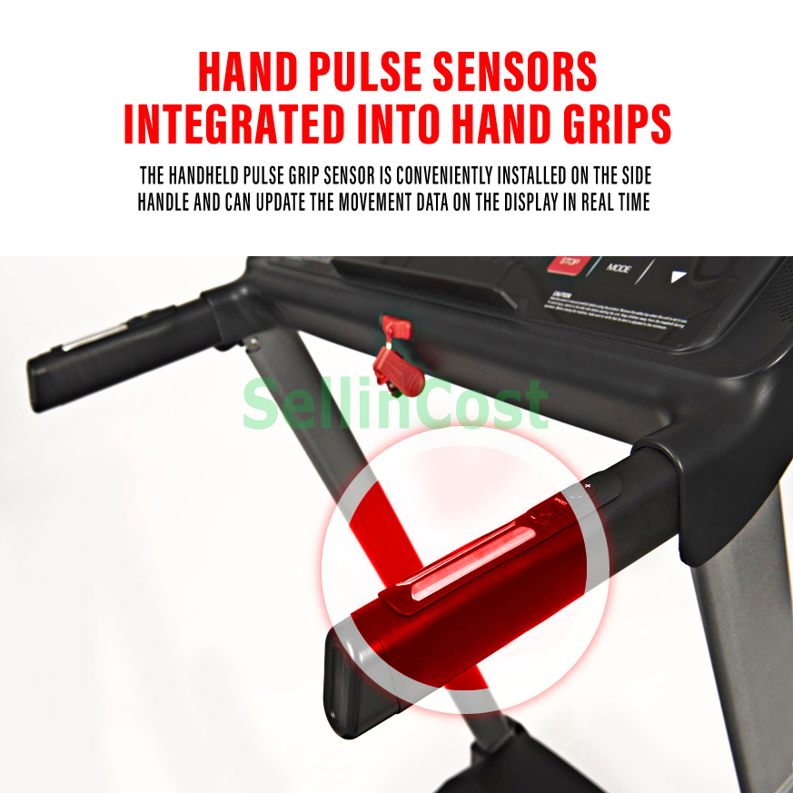 FitExperte Foldable Treadmill with FitShow Apps & Bluetooth Speaker TM3400KS