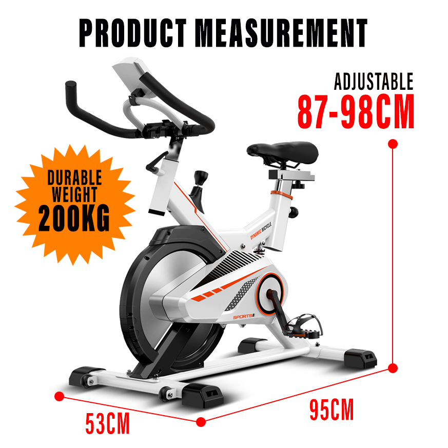 FitExperte USA SPEC Spinning Bicycle Full Wheel Cover Indoor Exercise SB6150A