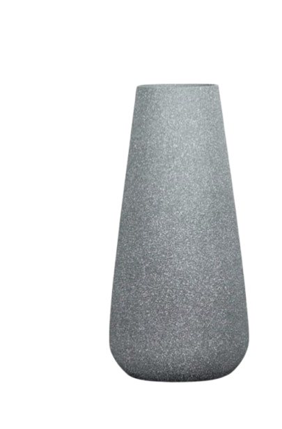 MODERN GREY FRP VASE