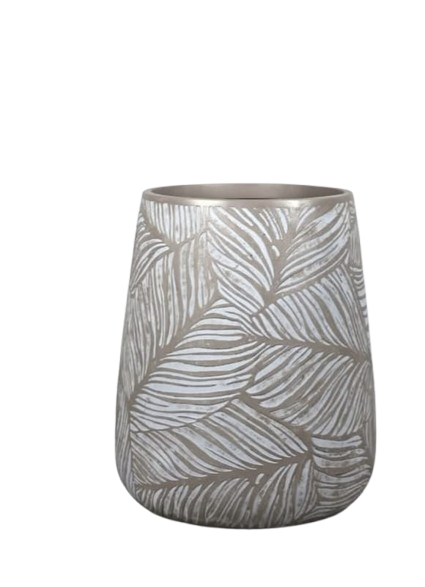 LEAF TEXTURE FRP VASE