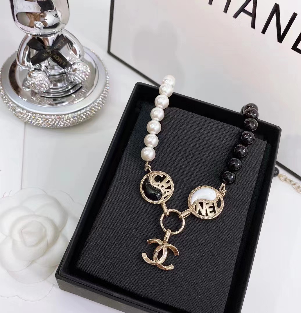 Gold-Toned Dual-Tone Jewelry Set (3 Earring Styles, Necklace)