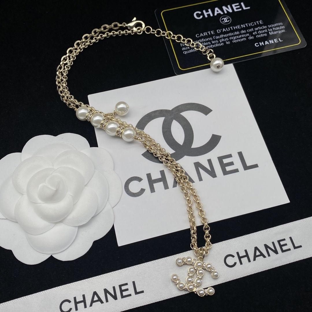 Gold-Toned Pearl & Motif Jewelry Set (2 Earring Styles, Necklace, Bracelet, Brooch)