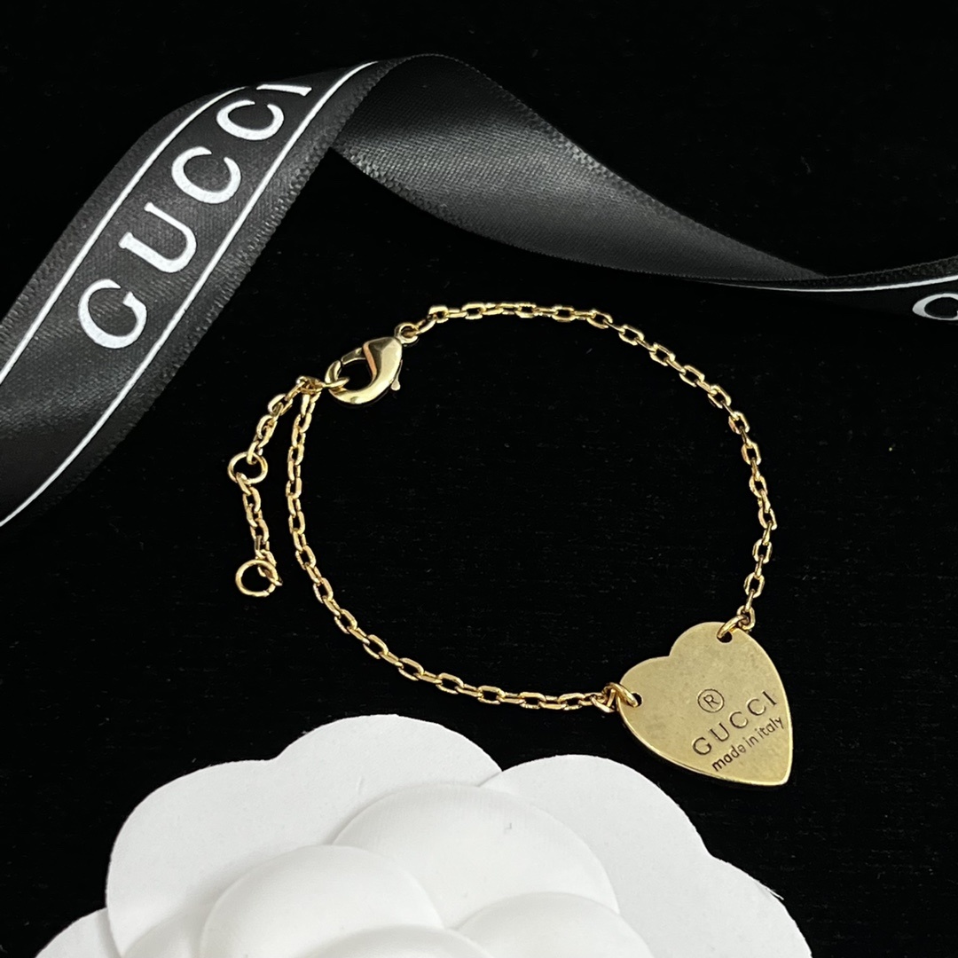 Gold-Tone Engraved Heart Jewelry Set: Necklace, Bracelet, Earrings & Open Ring