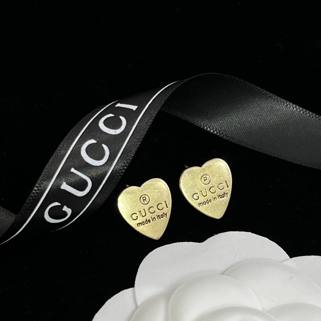 Gold-Tone Engraved Heart Jewelry Set: Necklace, Bracelet, Earrings & Open Ring