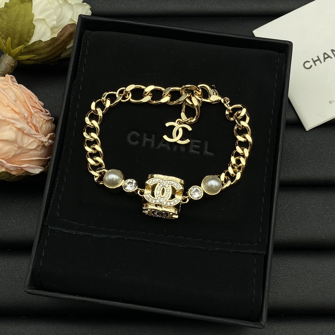 Gold-Toned Jewelry Set with Pearl & Crystal Accents (2 Necklaces, Bracelet, 2 Earring Styles)