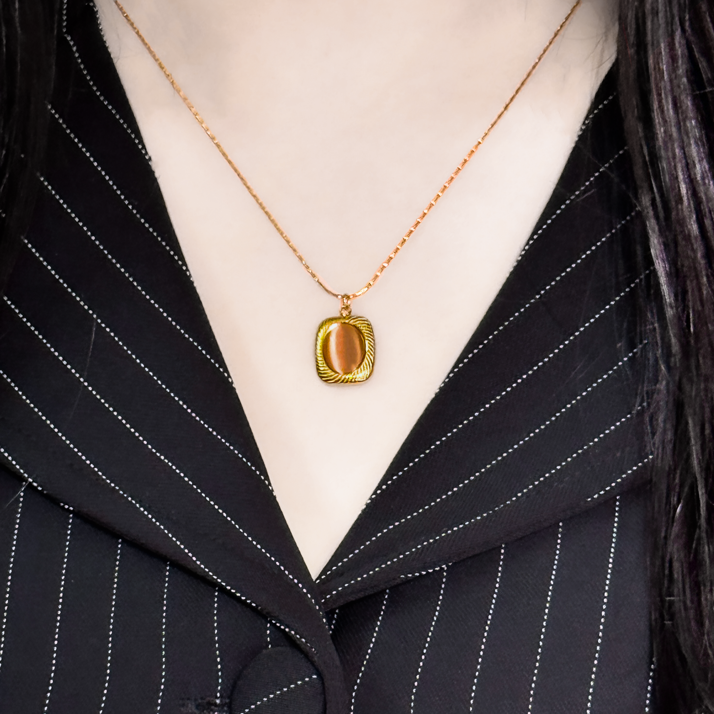 18k Gold-Tone Pendant Necklace | Anti-Tarnish