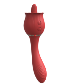 Rose-shaped personal massager
