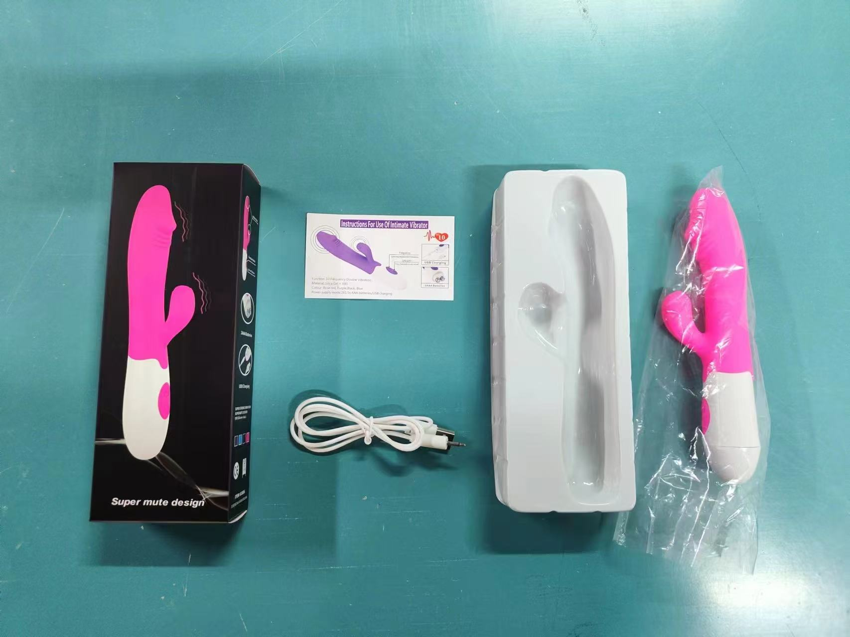 Rechargeable Pink Vibrator
