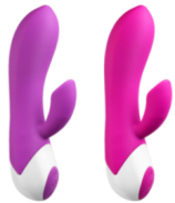 Dual stimulation vibrator