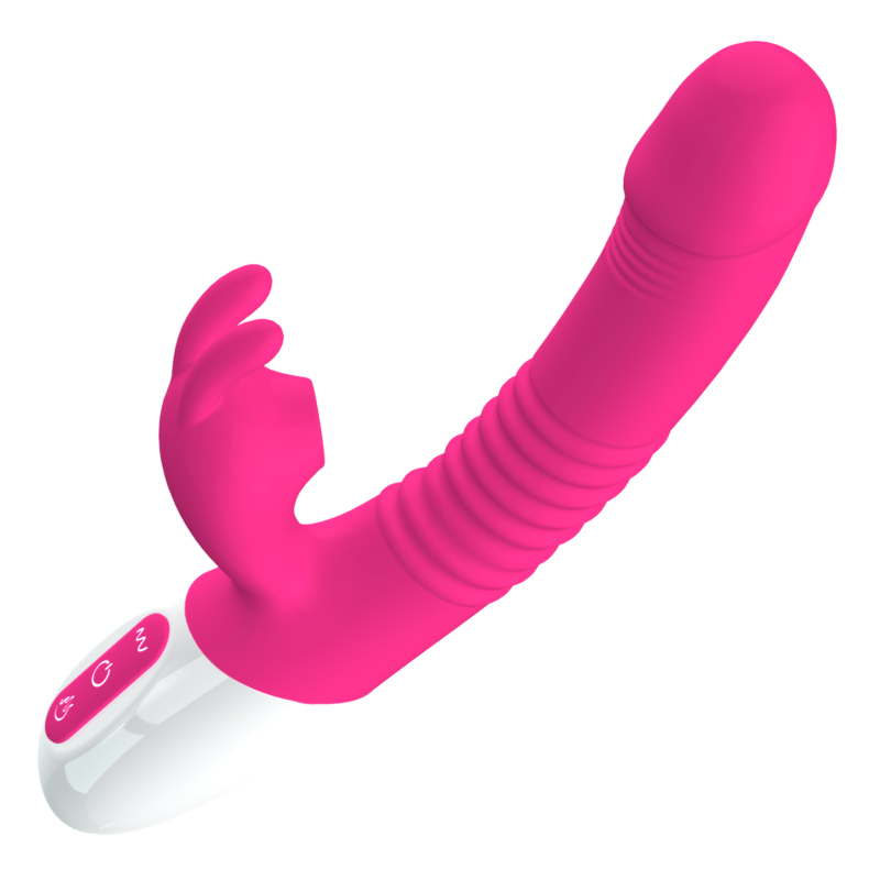 Dual stimulation vibrator