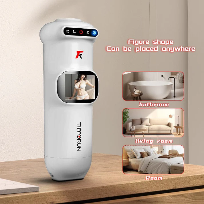 9-Frequency Telescopic 9-Frequency Vibration UFO Masturbation Cup