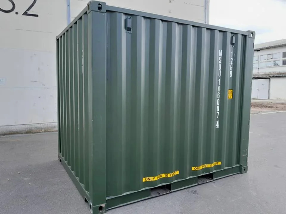 Conteneur maritime High Cube 10 pieds neuf 