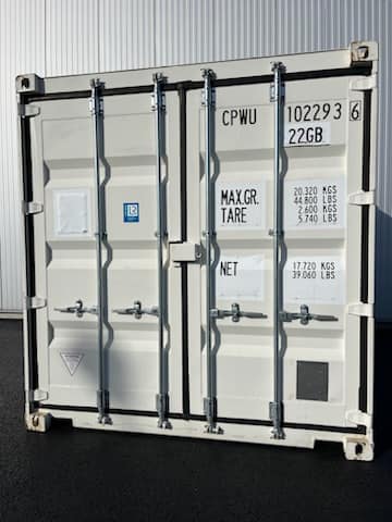 Conteneur de stockage 8 pieds Blanc - Neuf