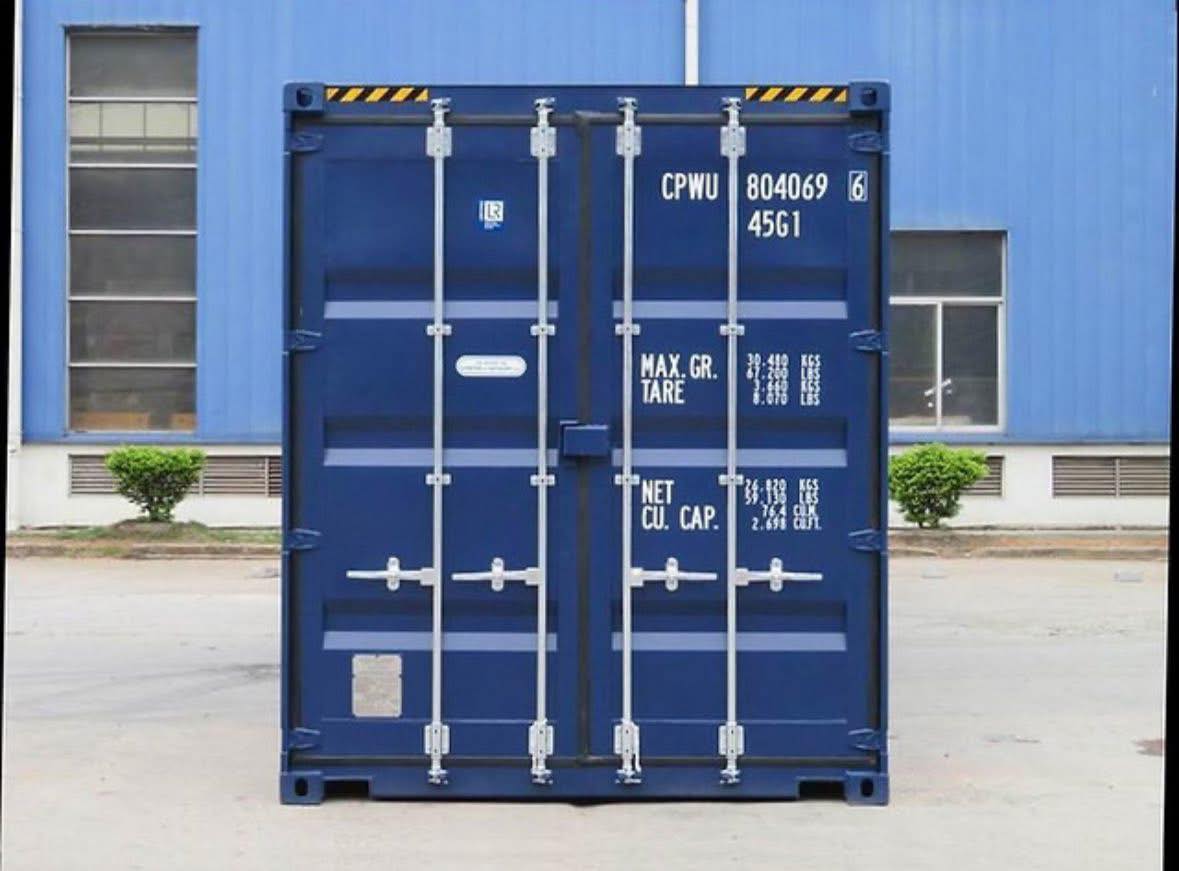 Container maritime 40 pieds double portes – neuf