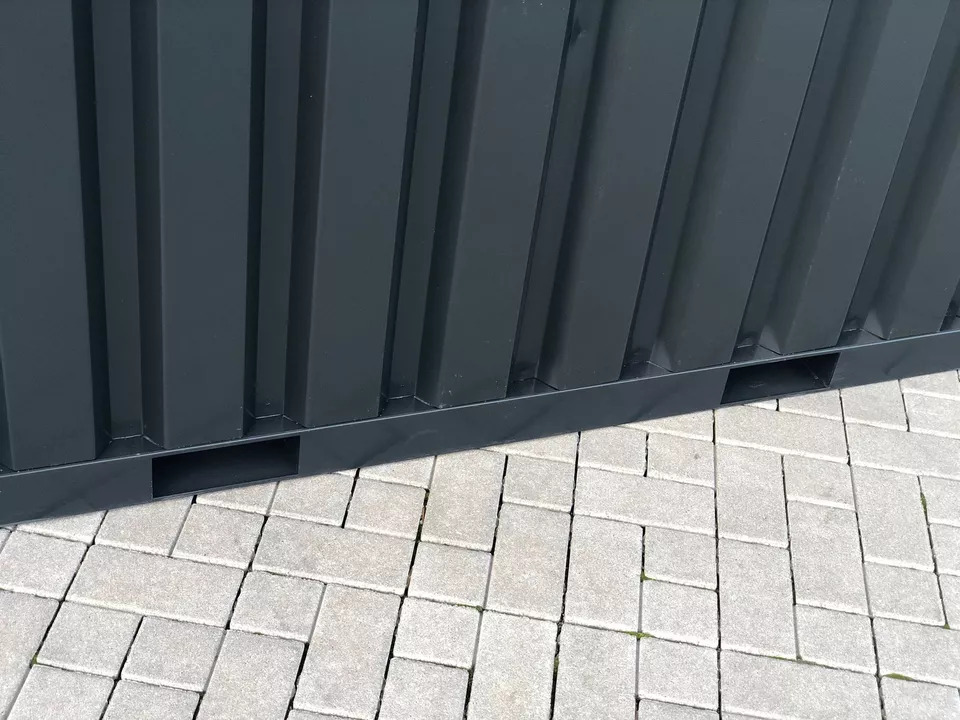 Conteneur de stockage 3 m anthracite