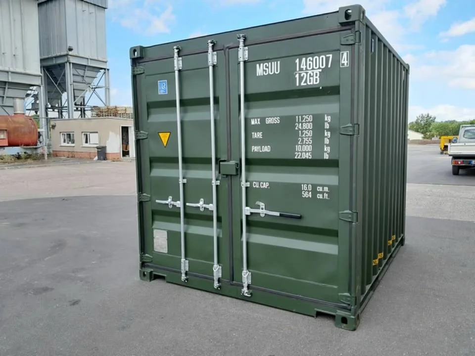 Conteneur maritime High Cube 10 pieds neuf 