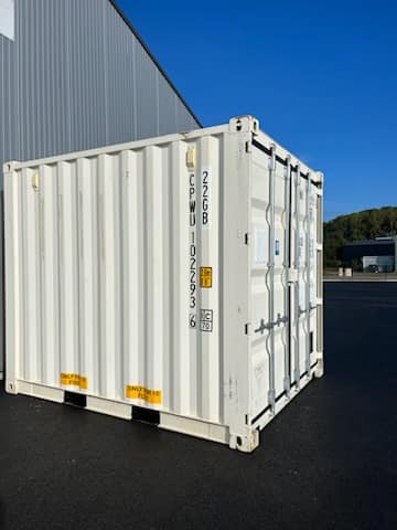 Conteneur de stockage 8 pieds Blanc - Neuf