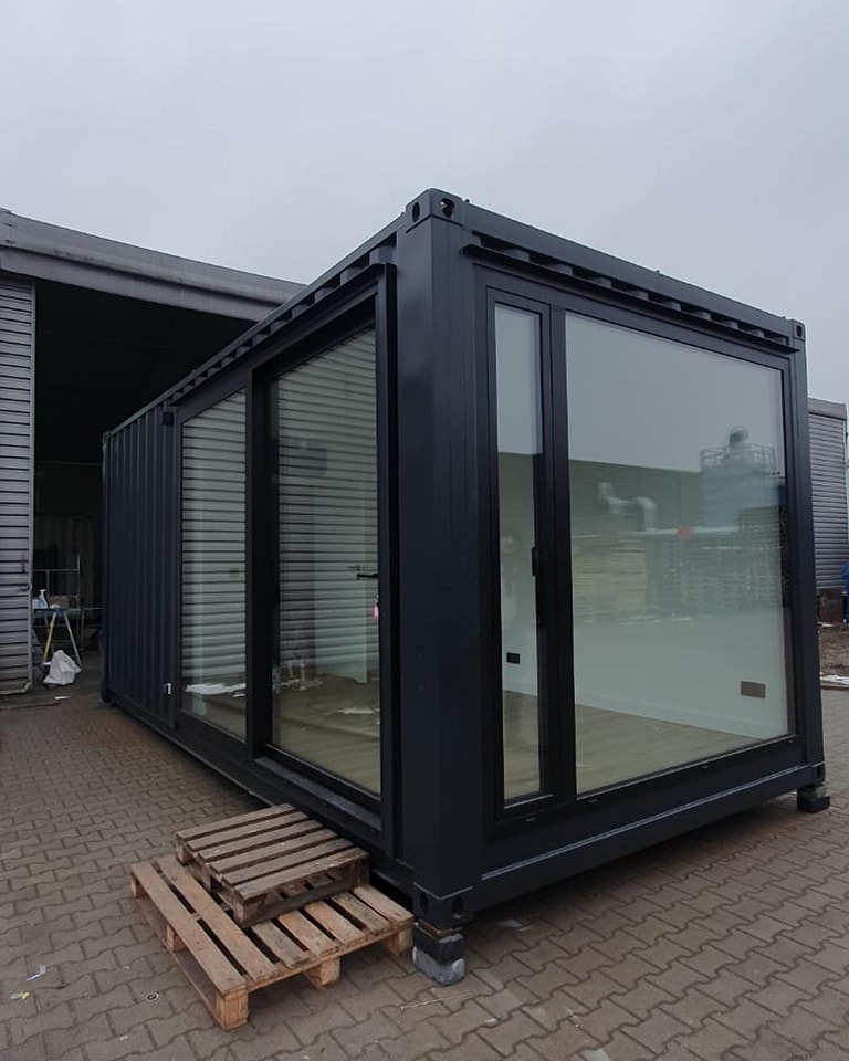 Container aménagé 20 pieds HC élargi à 3 m