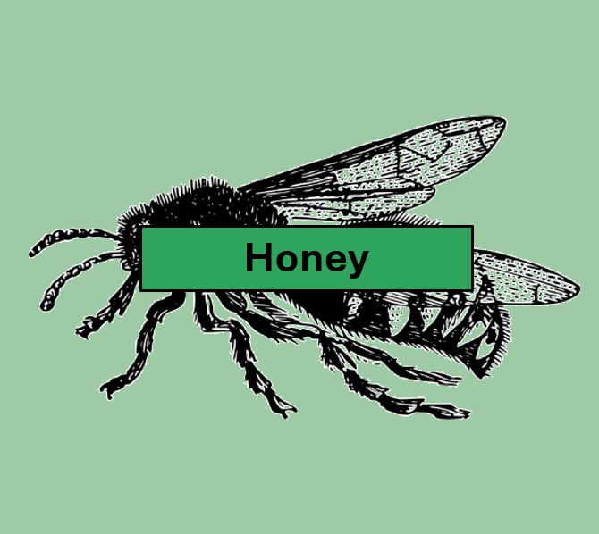 H2. Two jars of set honey (creamed or naturally crystallised)