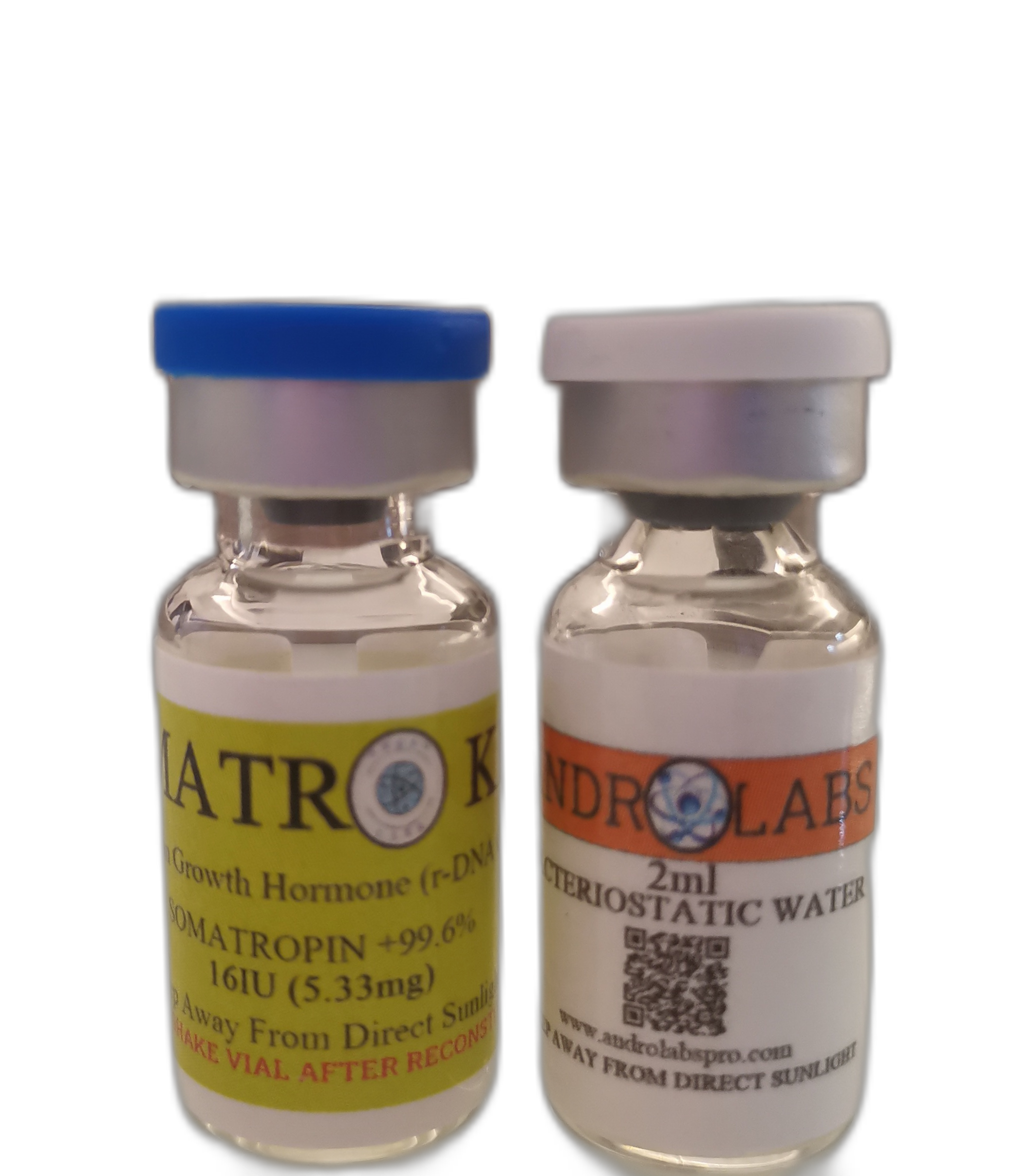 HGH 16iu (rDNA Origin Somatropin) 99.6% Pharma Purity + Bac. Water