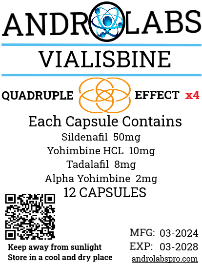 VIALISBINE 12 Tablets x4 Effect Enhanced Formula