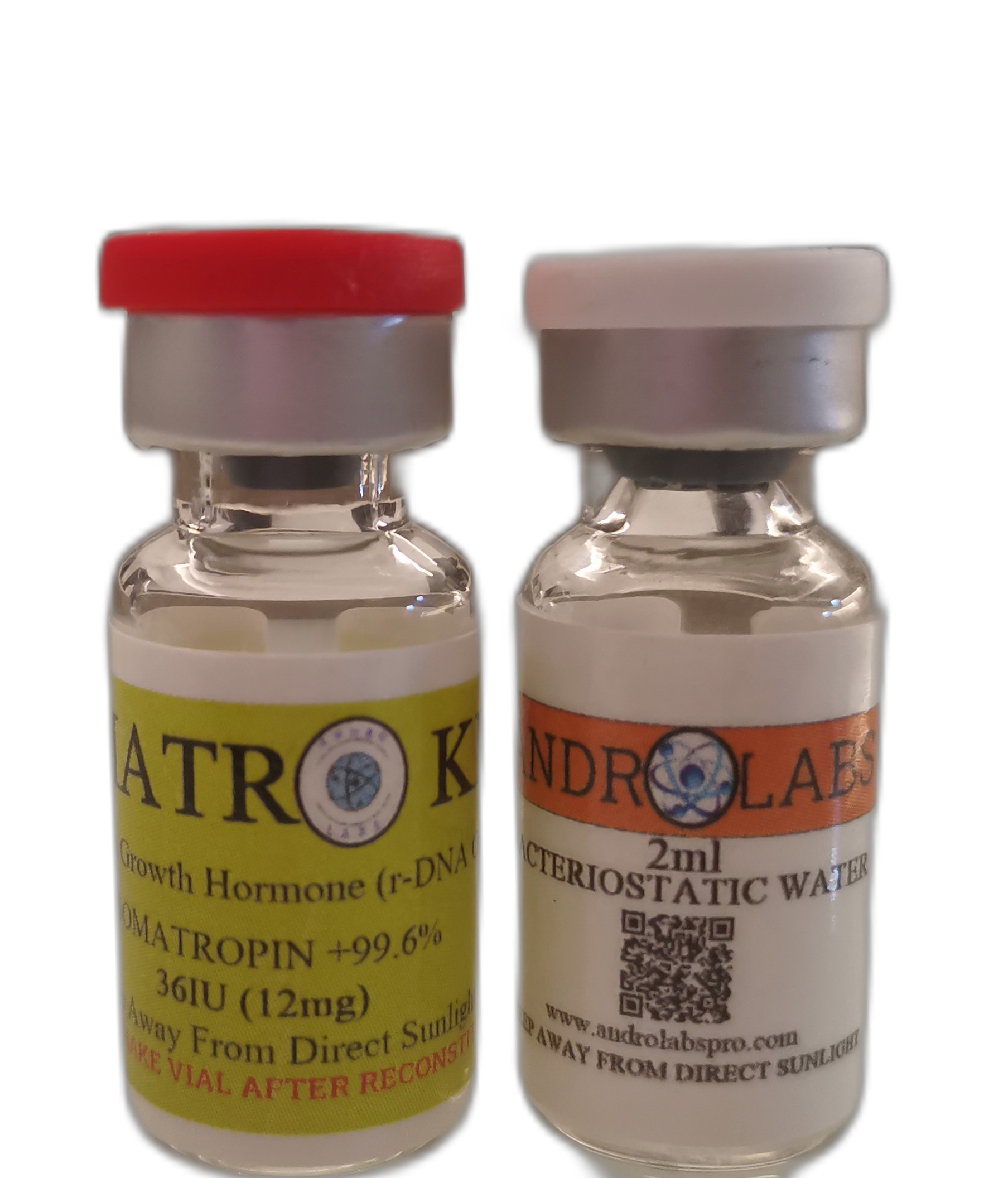 HGH 36iu (rDNA Origin Somatropin) 99.6% Pharma Purity + Bac. Water