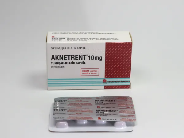Aknetrent / Accutane (Isotretinoin) 10mg 30 Soft Gels 