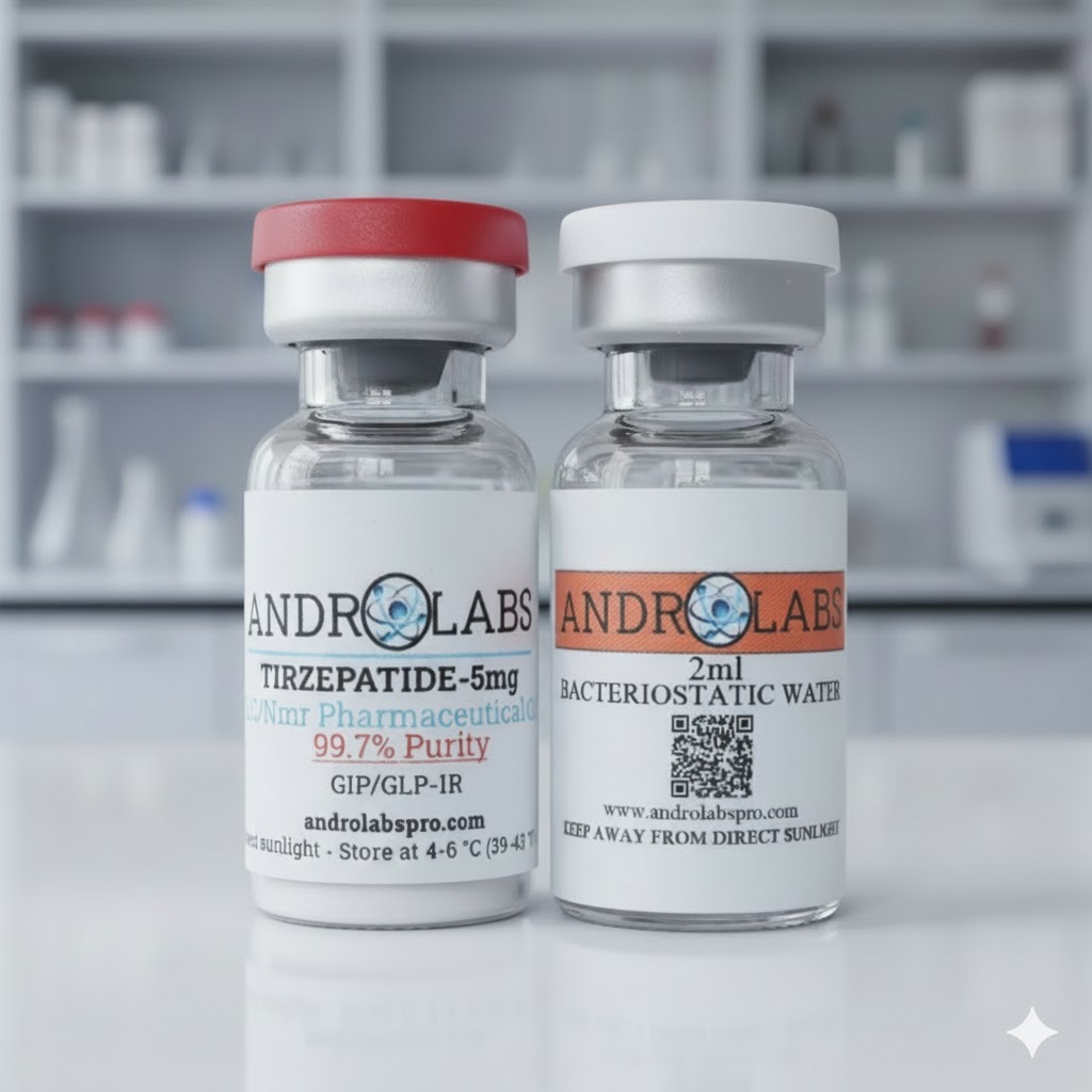 Tirzepatide (GLP-1R) 5mg High Purity, Pharma Quality