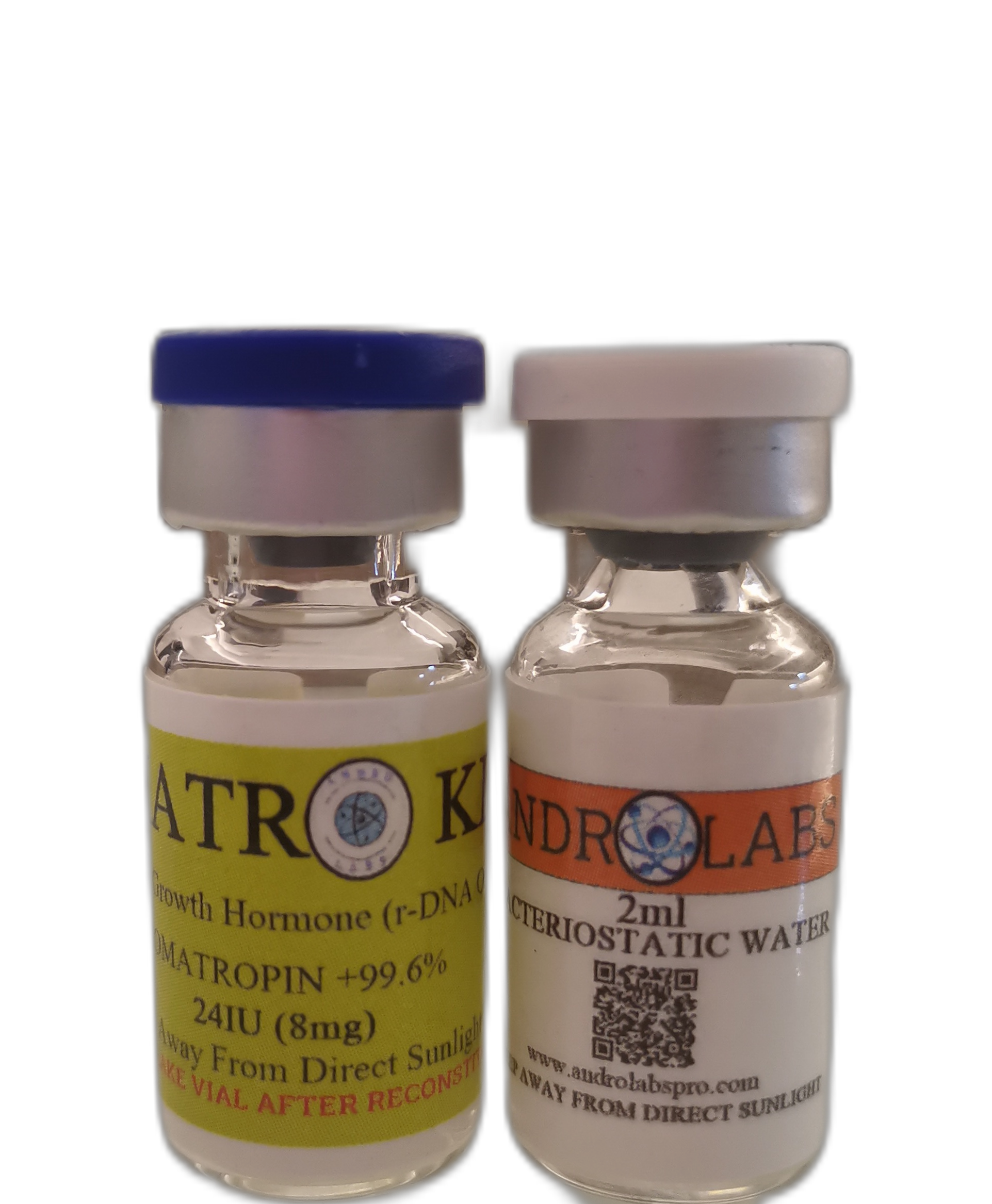HGH 24iu (rDNA Origin Somatropin) 99.6% Pharma Purity + Bac. Water