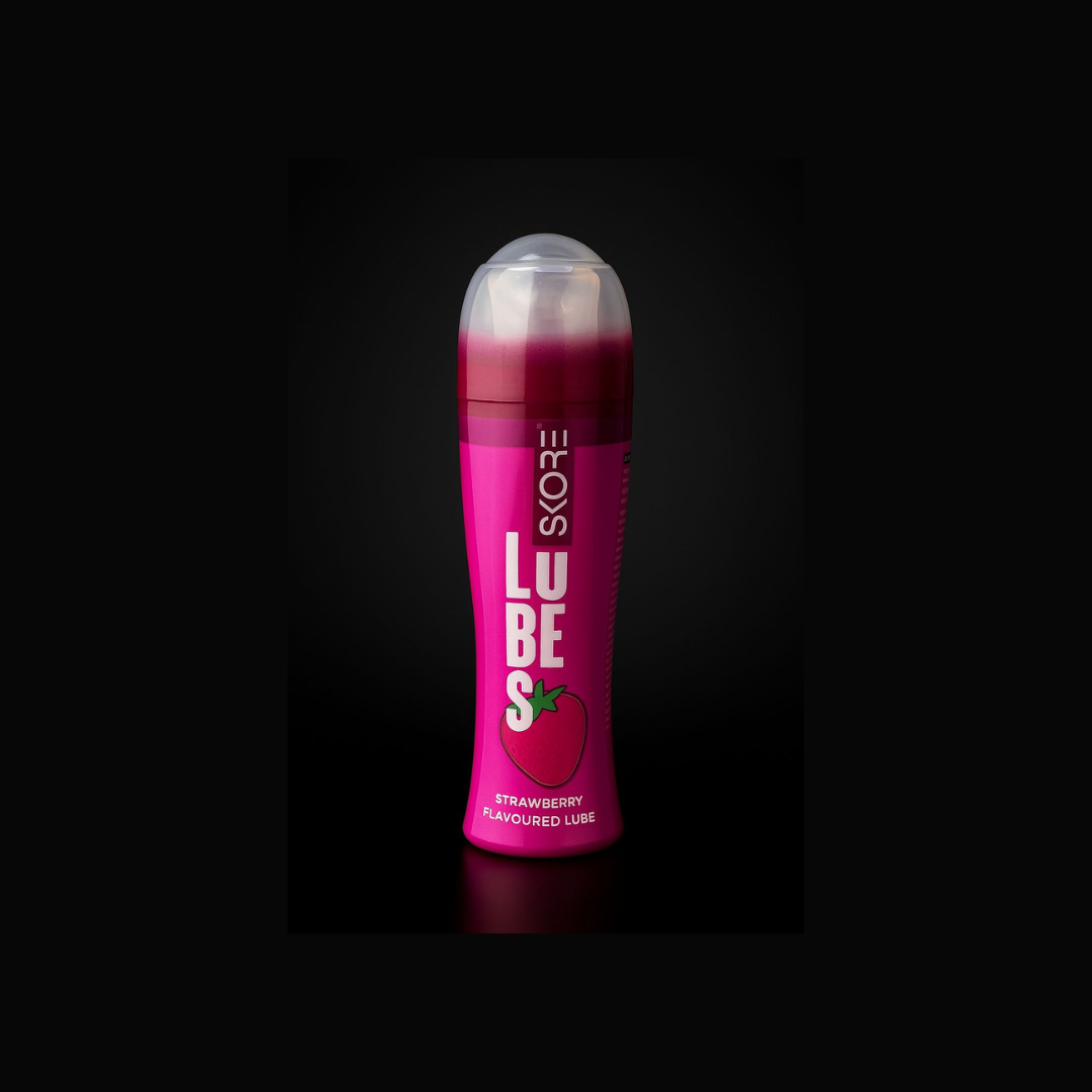 Skore Skin-Friendly Water-Based Lubricant | Flavour Strawberry | 50ml