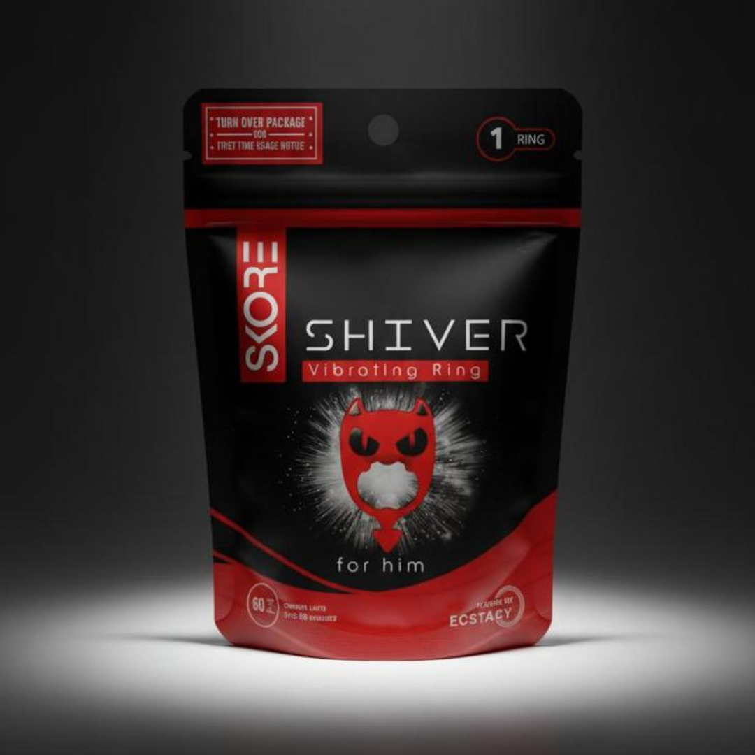 Skore Lubes - Pack Of 3 (Chocolate Strawberry Cherry) + Shiver Vibrating Ring