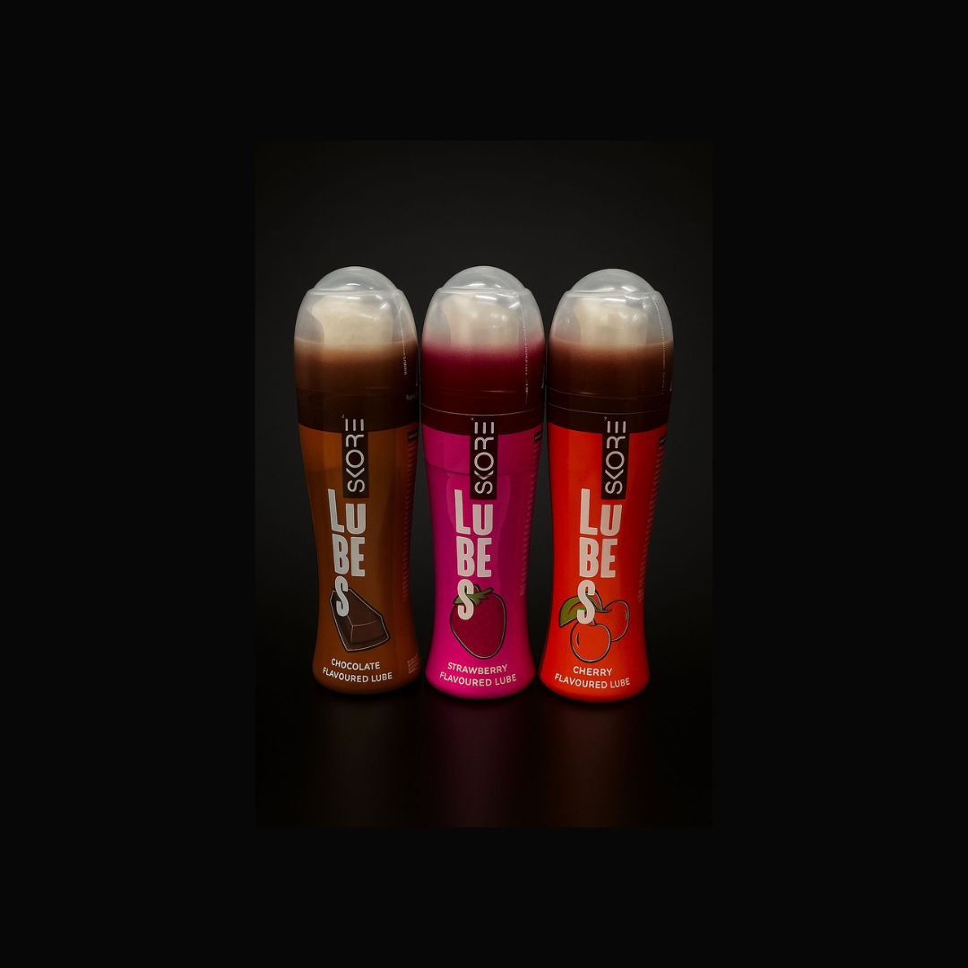 Skore Lubes - Pack Of 3 (Chocolate Strawberry Cherry)