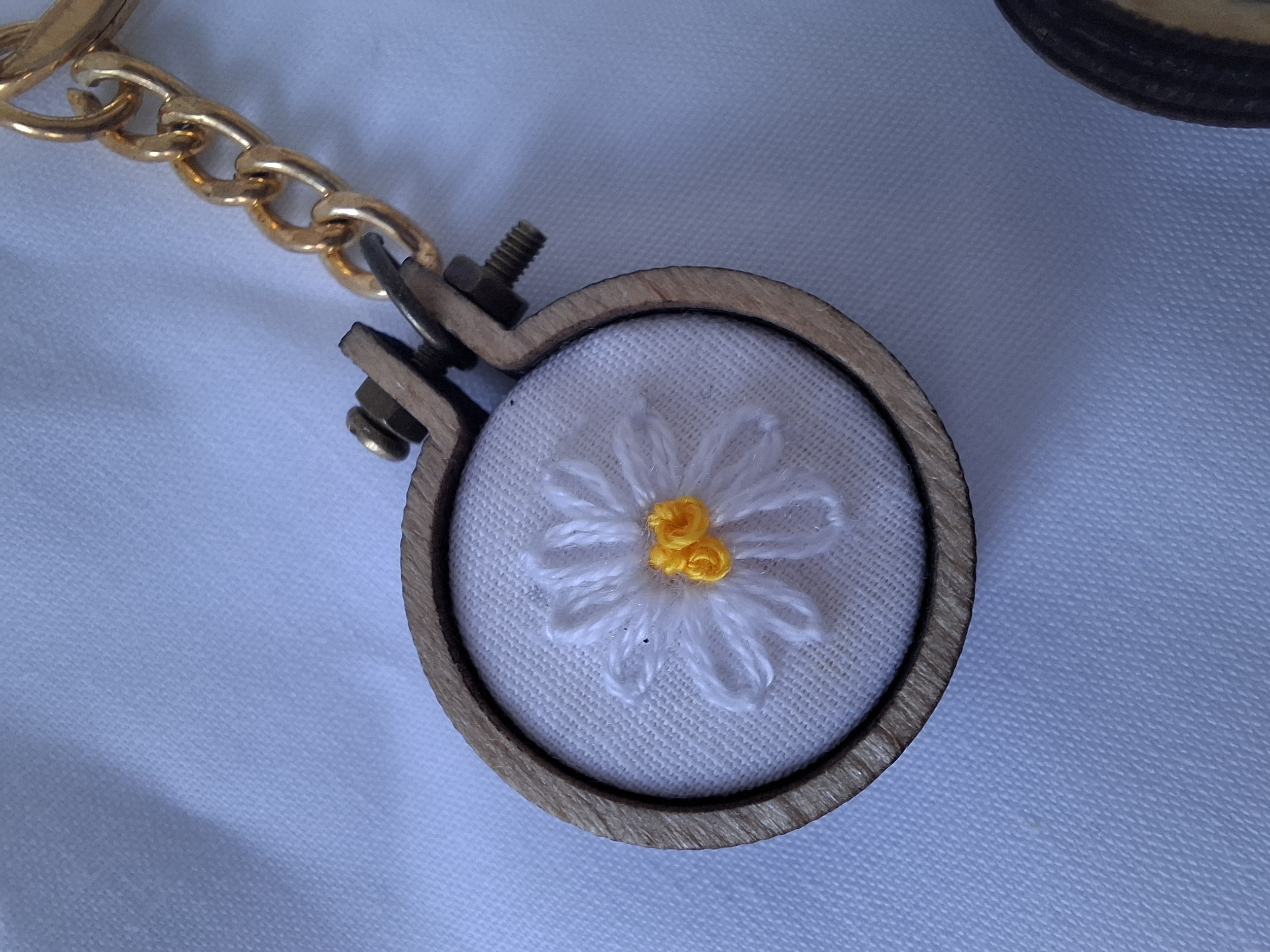 Hand-embroidered Keychains