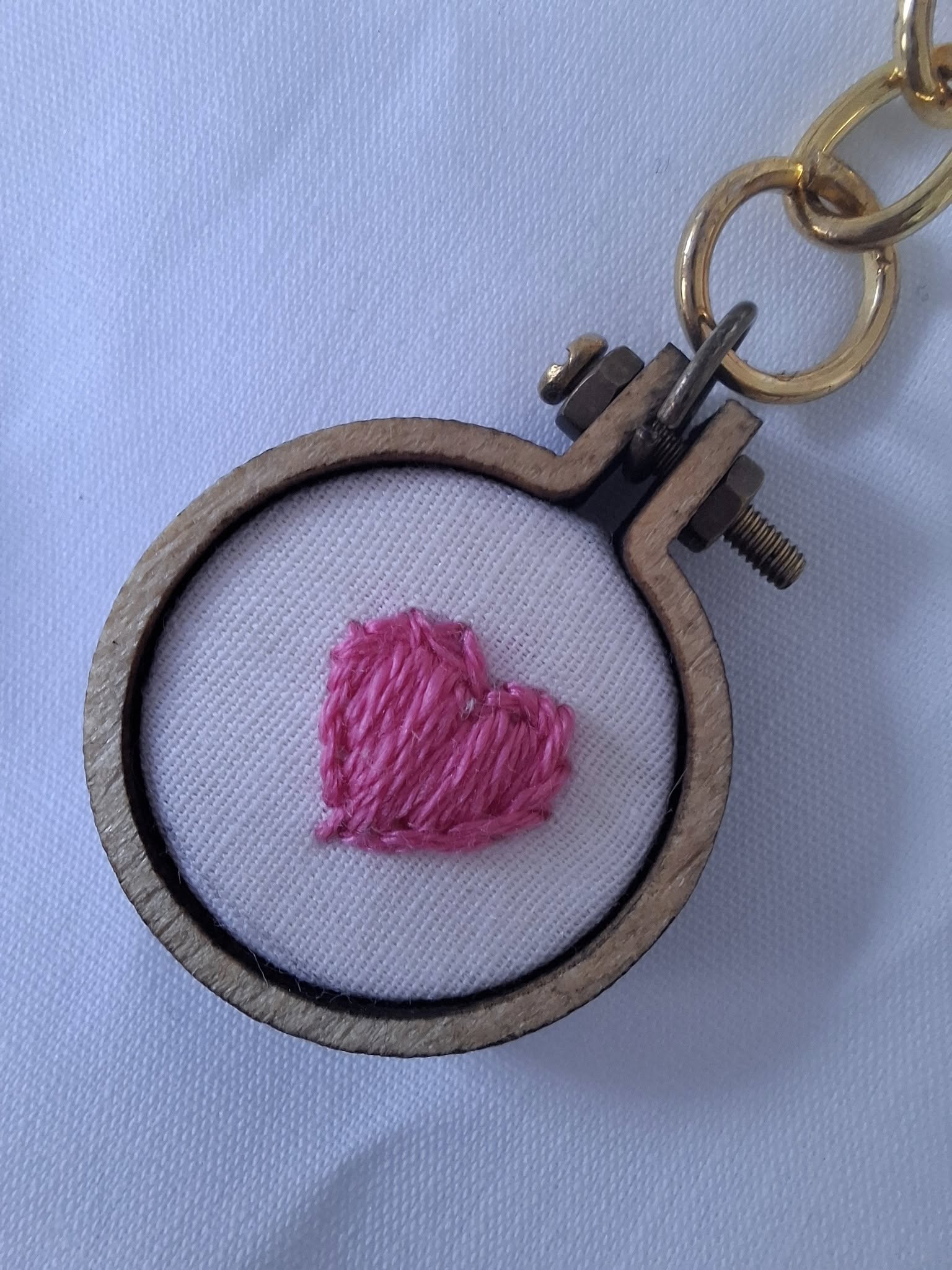 Hand-embroidered Keychains