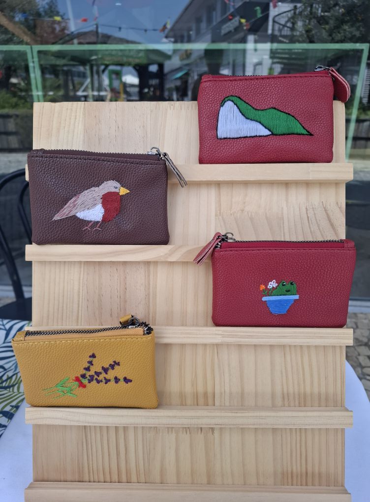 Handmade Zipper Coin Purses