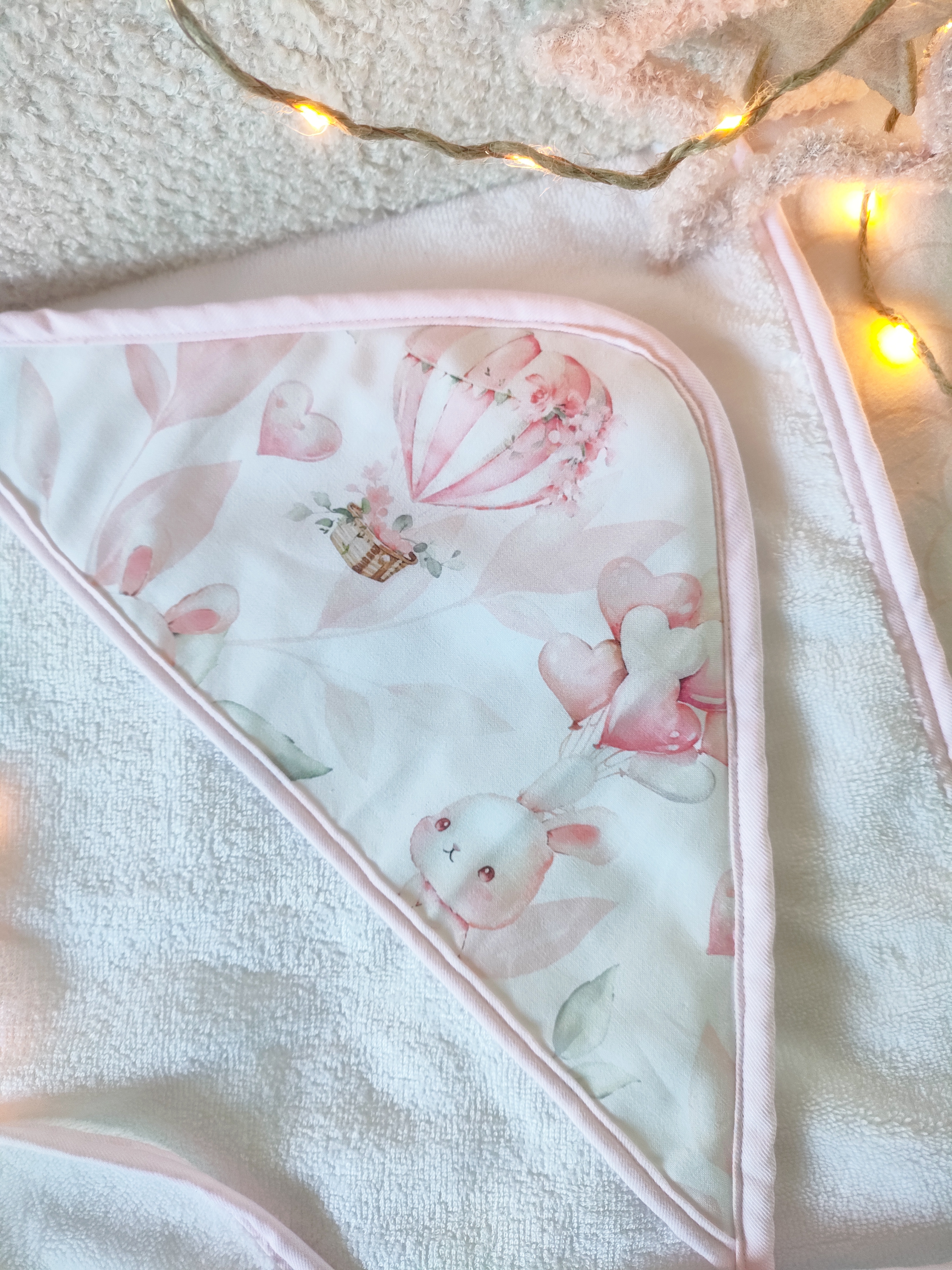 Les sorties de bain avec tissu motif