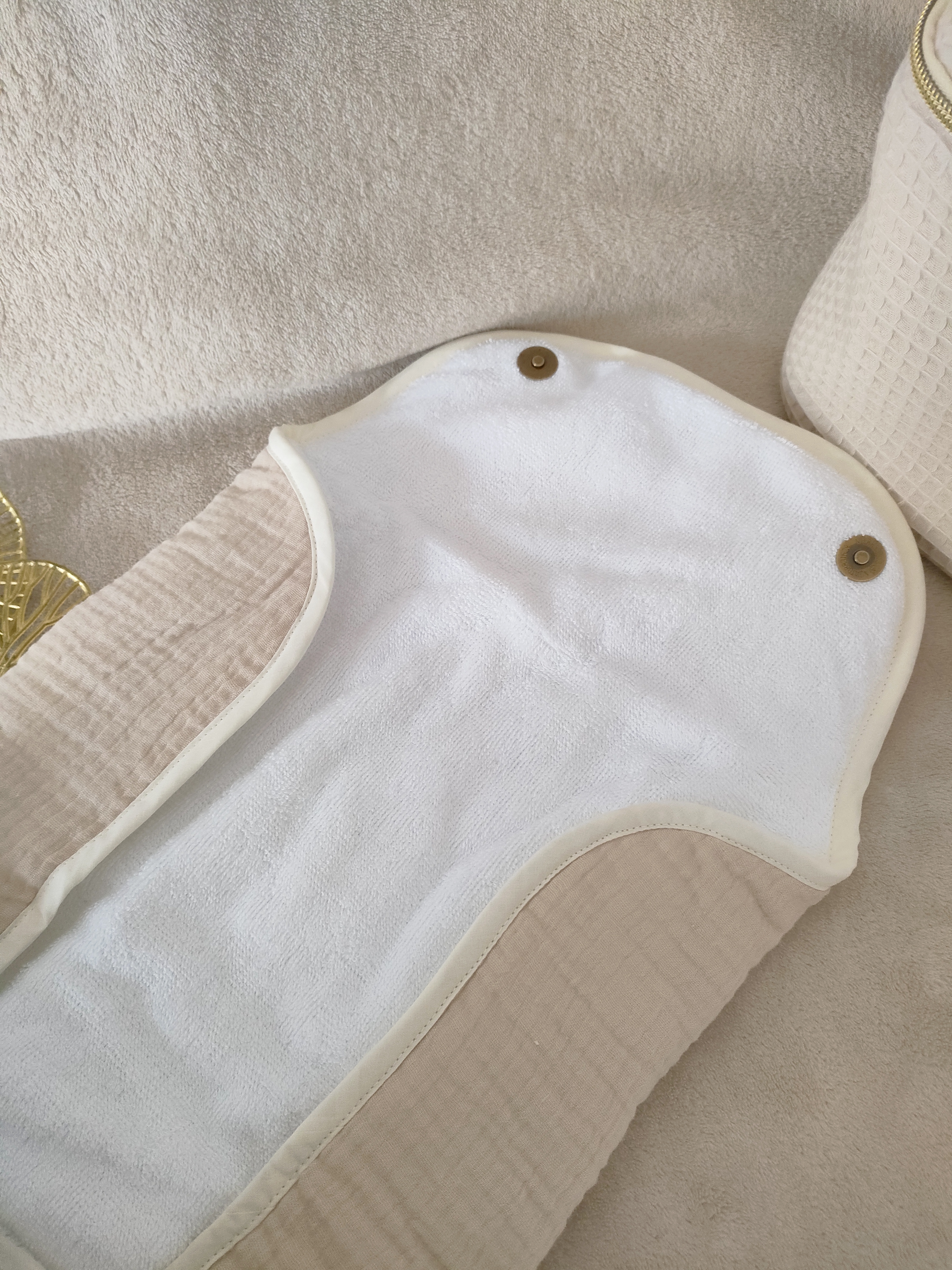 Matelas à langer nomade lin