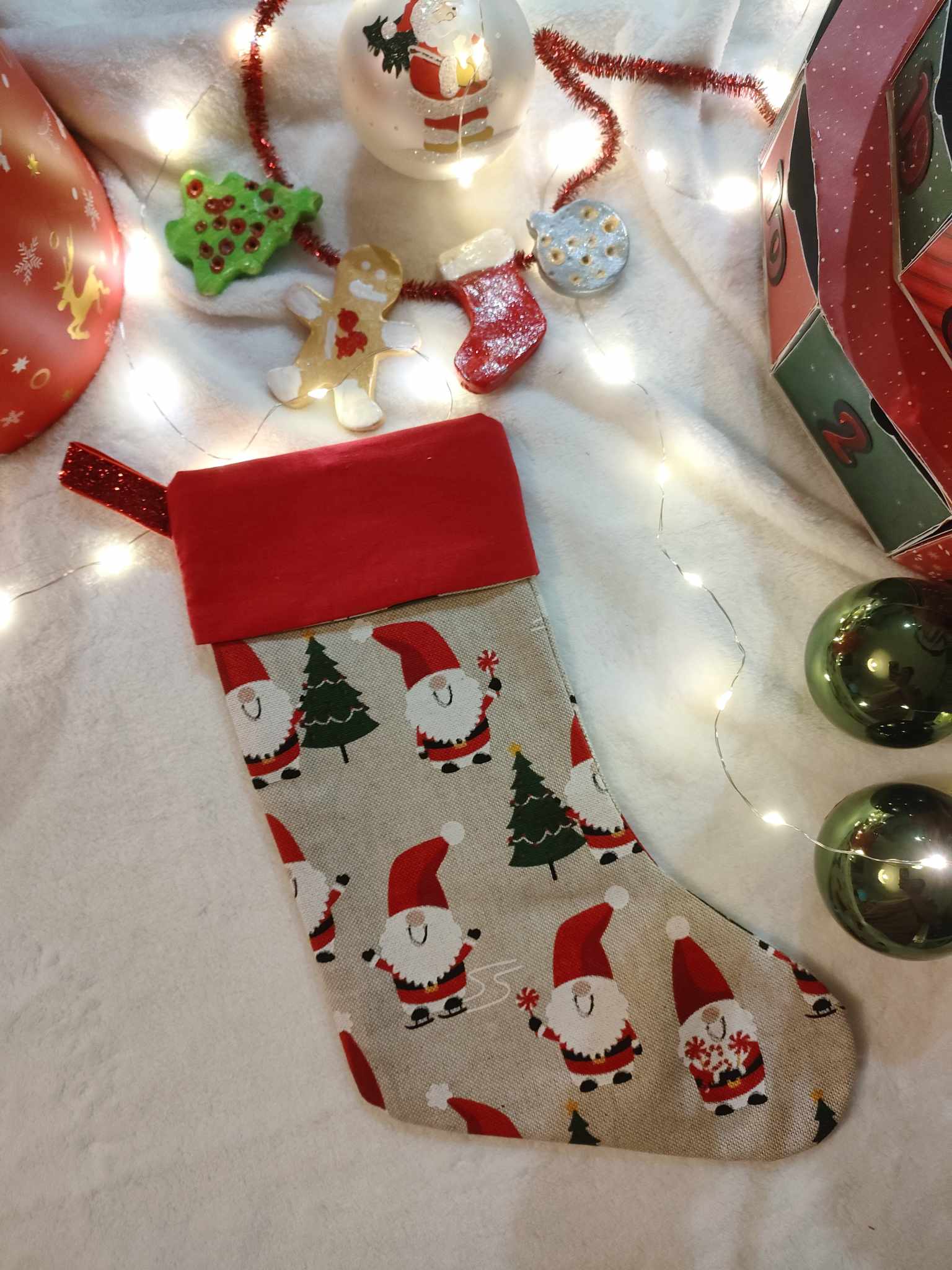 Chaussette de Noël Père Noël